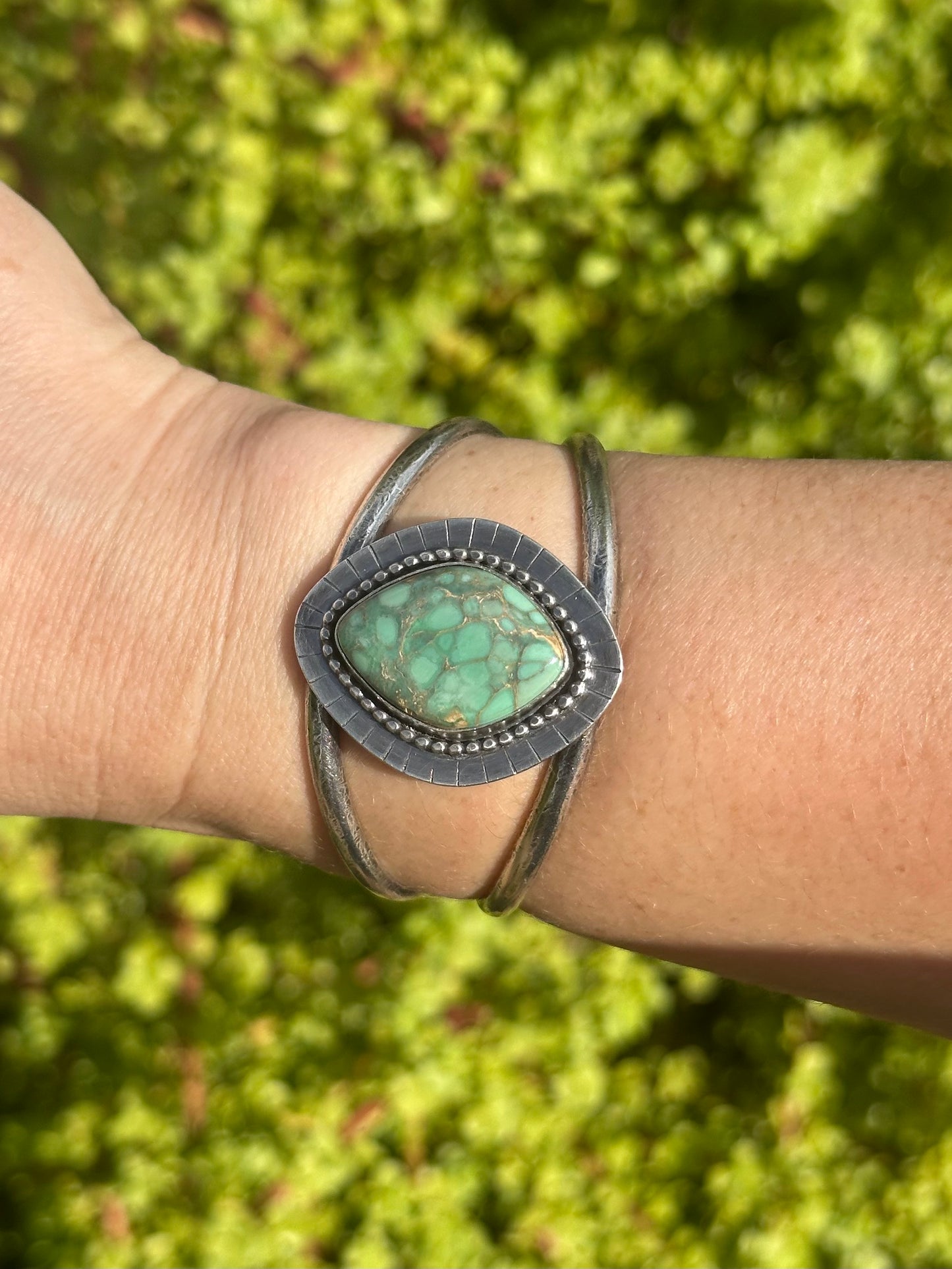 Natural Variscite Cuff