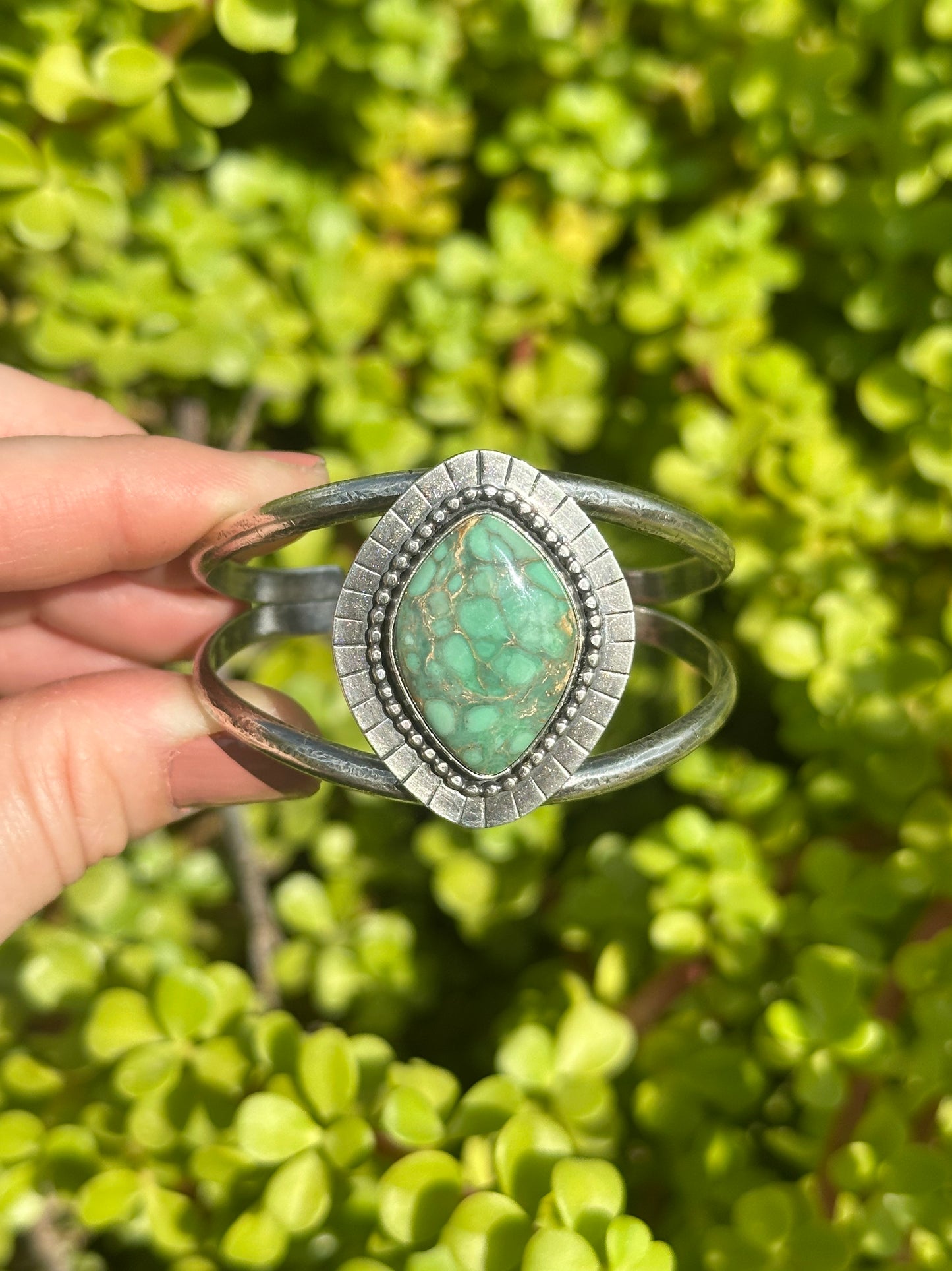 Natural Variscite Cuff