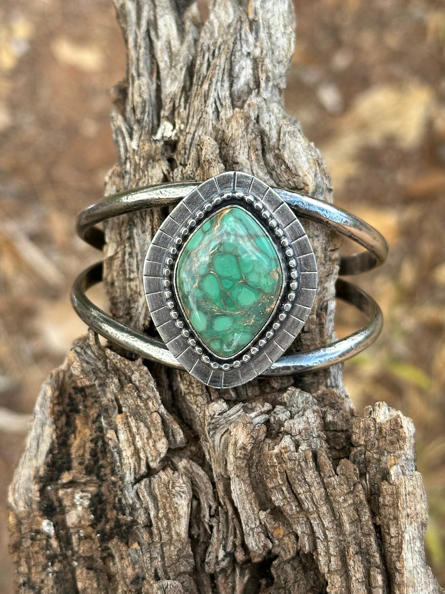 Natural Variscite Cuff