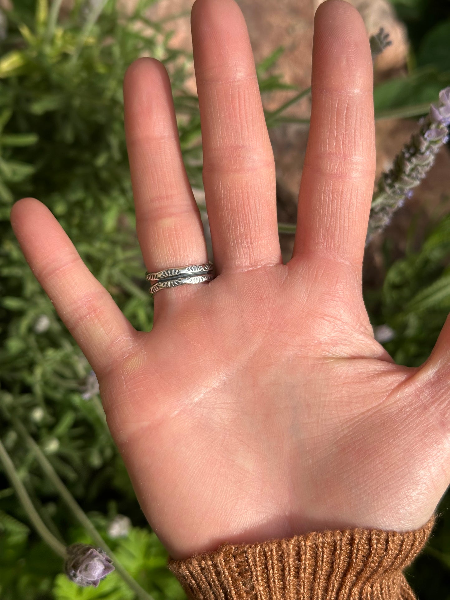 Golden Hill Double Stone Ring