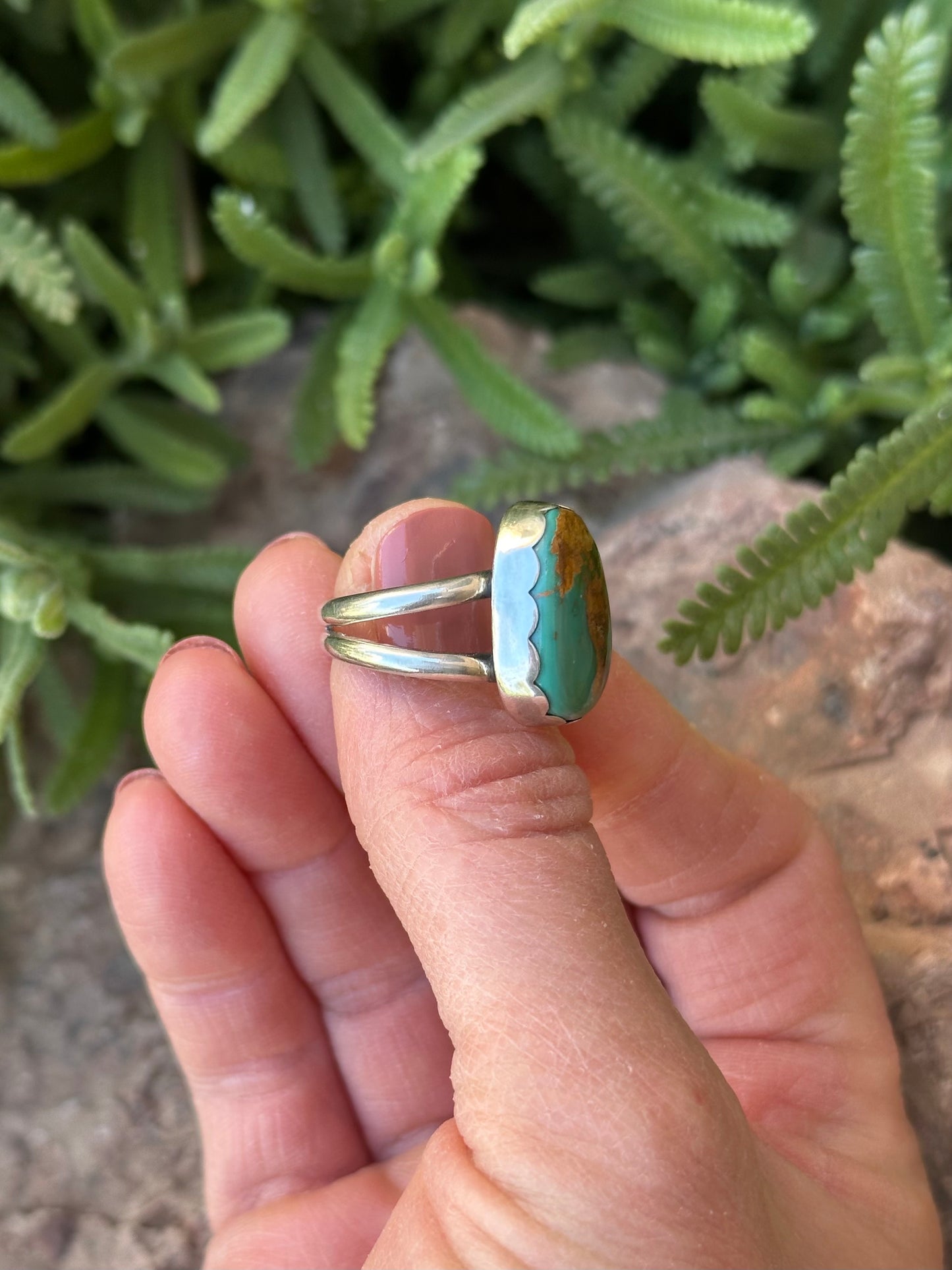 Royston double band - size 7 3/4