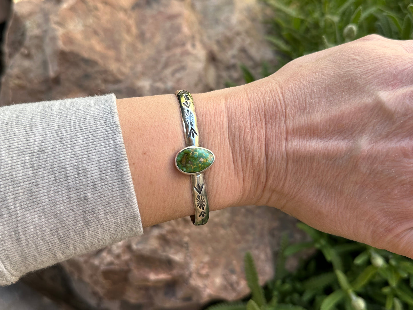 Sonoran Turquoise Cuff Bracelet