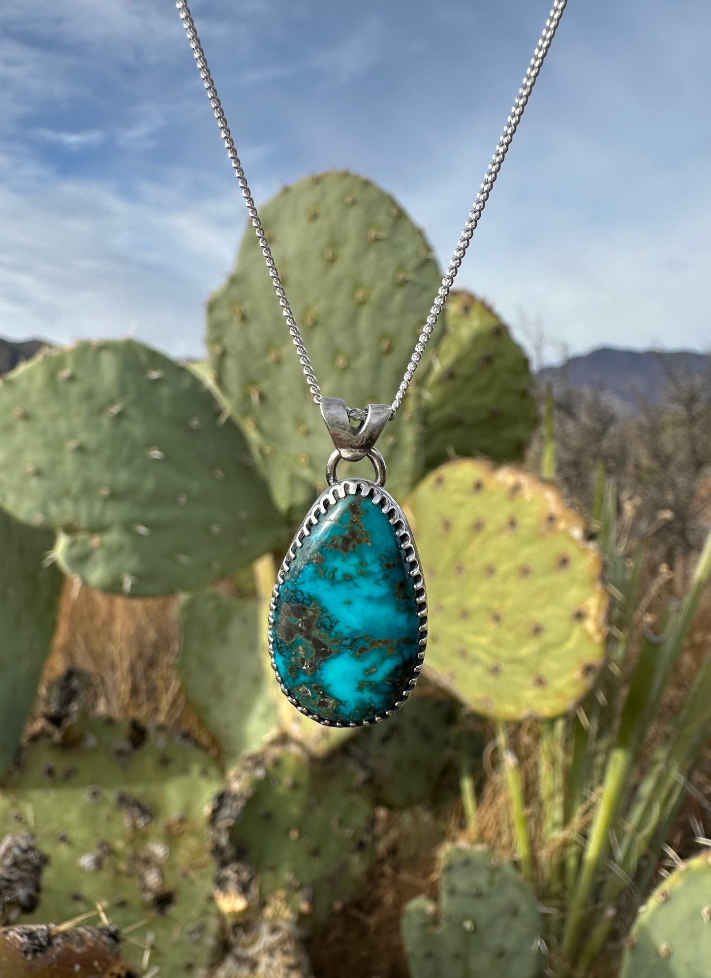 Carico Lake Turquoise pendant