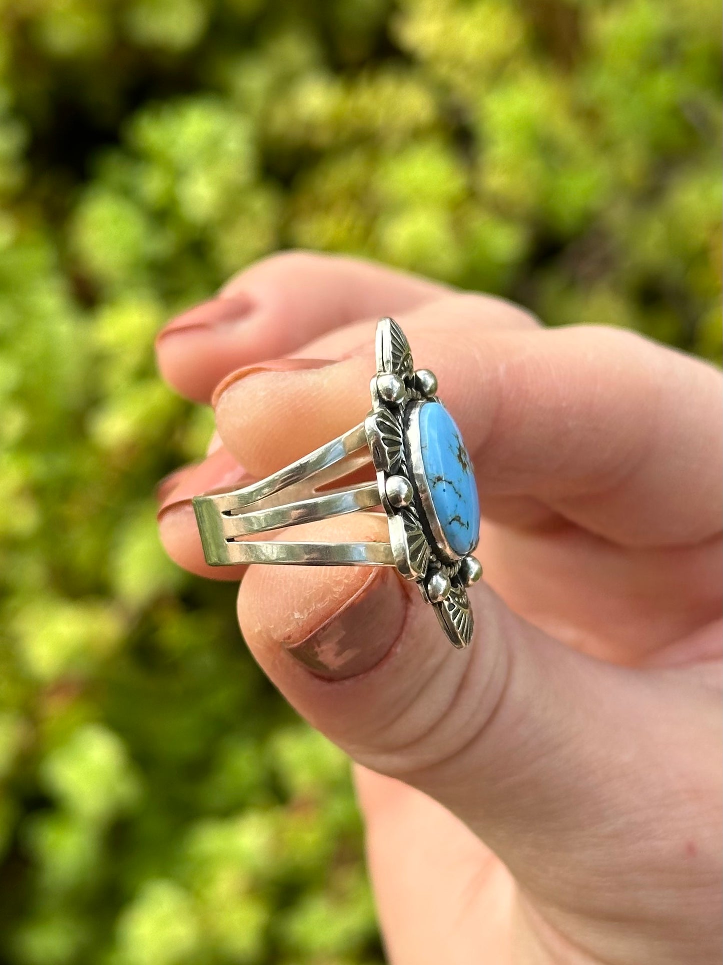 Golden Hill Turquoise Ring Size 8.5