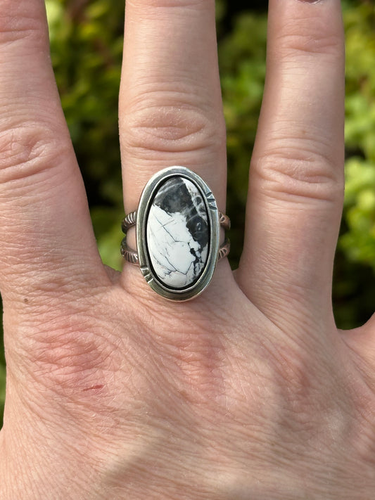 White Buffalo Ring