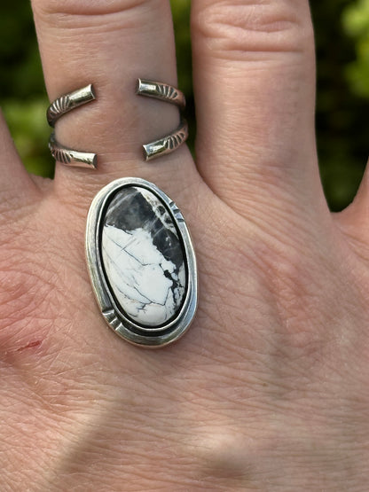 White Buffalo Ring