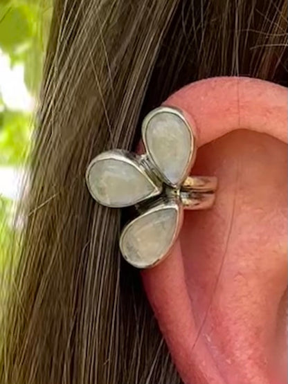 Moonstone Ear Cuff